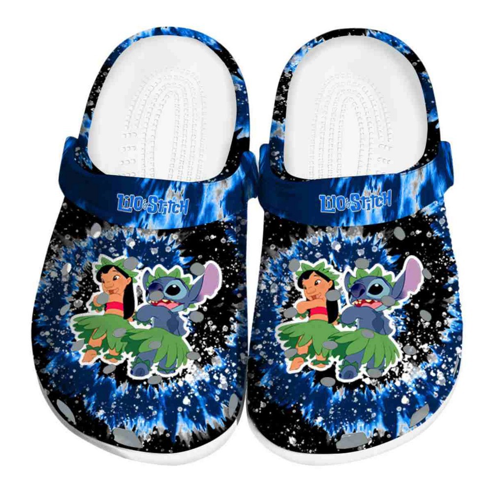 Lilo And Stitch Cartoon Crocs Crocband Clogs Shoes Comfortable For Men Women and Kids