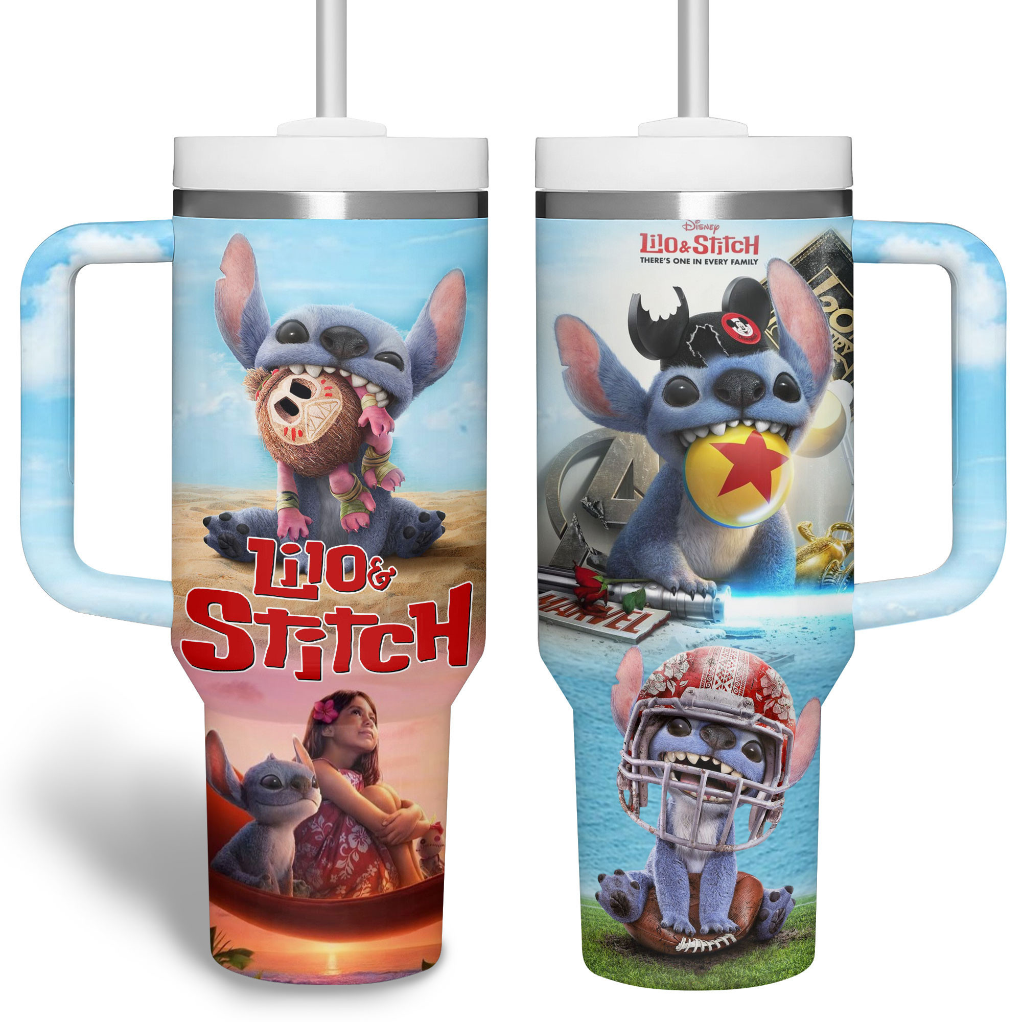 Lilo And Stitch Cartoon Custom Stanley Cup 40 oz 30 oz Tumbler With HandleTVC2301181 - Image 4