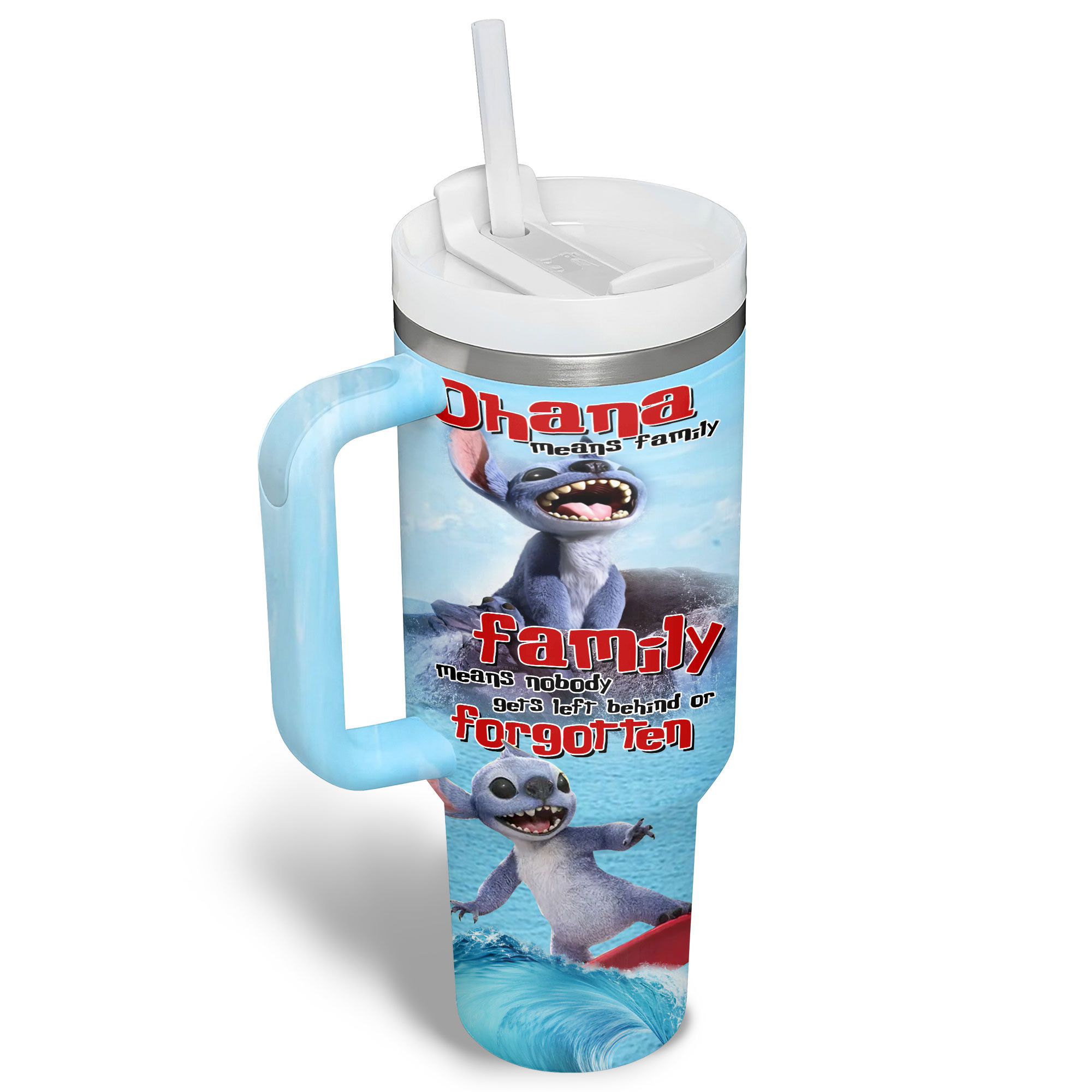 Lilo And Stitch Cartoon Custom Stanley Cup 40 oz 30 oz Tumbler With HandleTVC2301181 - Image 3