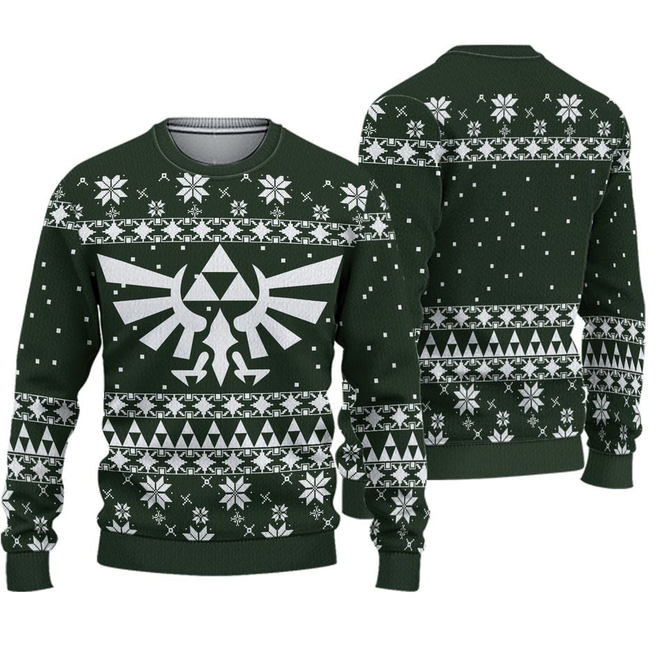 Limited Christmas Legend Of Zelda 3D Sweater
