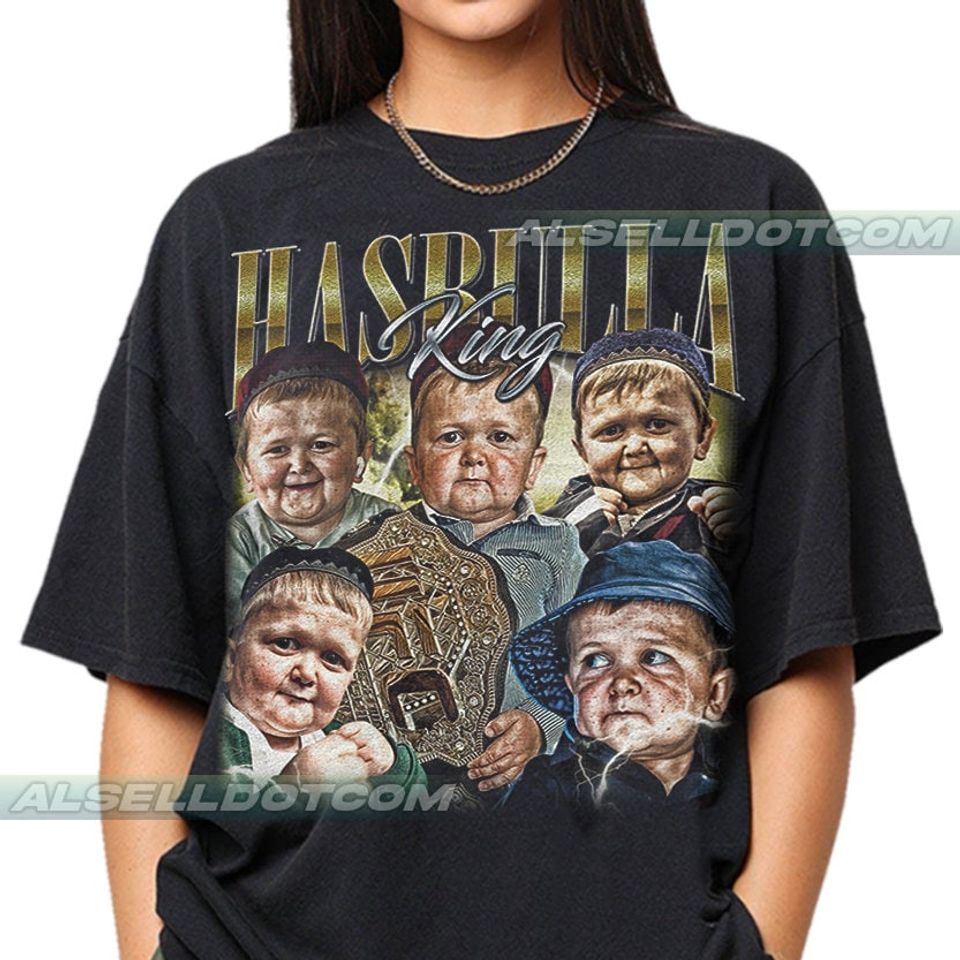 Limited King Hasbulla Gold Edition Vintage T-Shirt