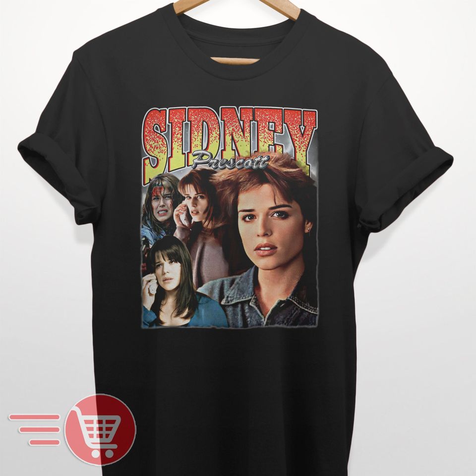 Limited Sidney Prescott Vintage T-Shirt, Gift For Women