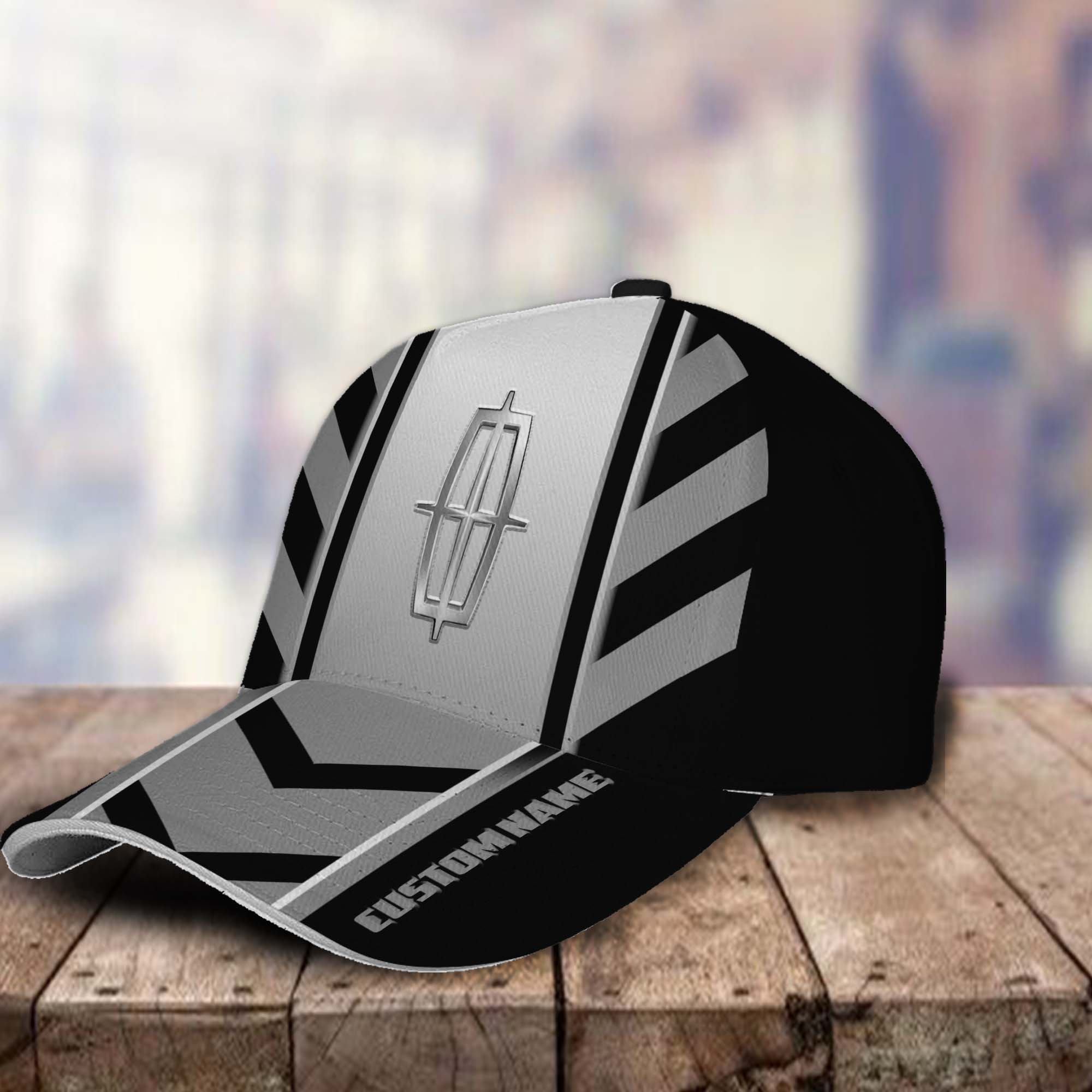 Lincoln 3D Classic Cap Custom Name Trucker Hats Custom Hats Gifts For Men & Women