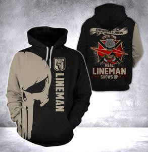 Lineman 3D All Over Print Hoodie, Zip Hoodie