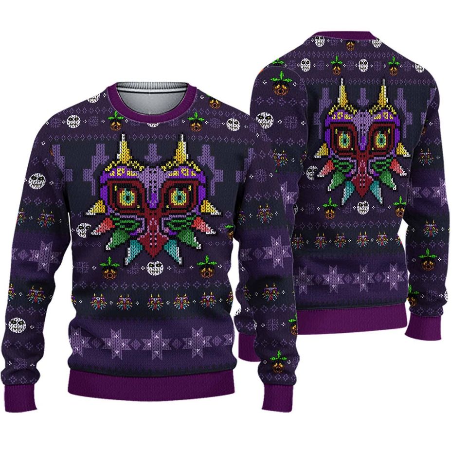Link Adventure Legend Zelda Ugly Christmas Sweater, Legend Zelda