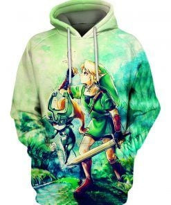 Link And Midna For Anime Lovers Ugly Christmas Sweater Adult 3D Funny Matching for family