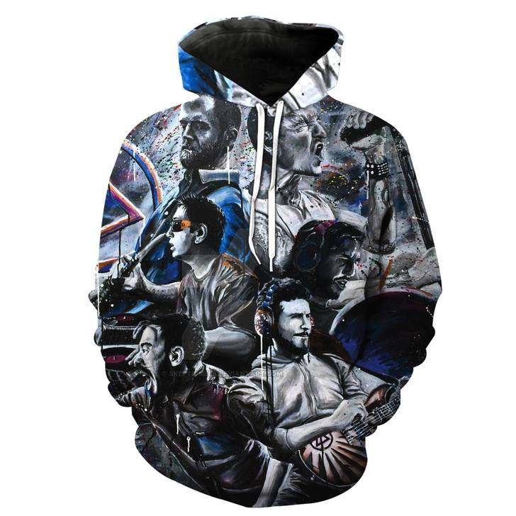 Linkin Park 3D All Over Print Hoodie, Zip Hoodie