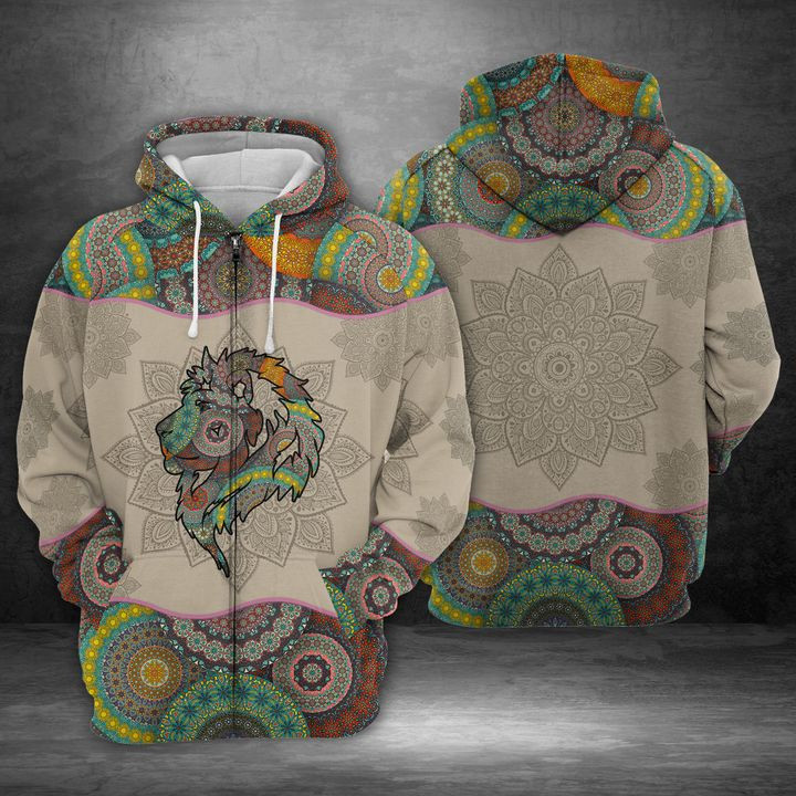 Lion 3D All Over Print Hoodie, Zip Hoodie