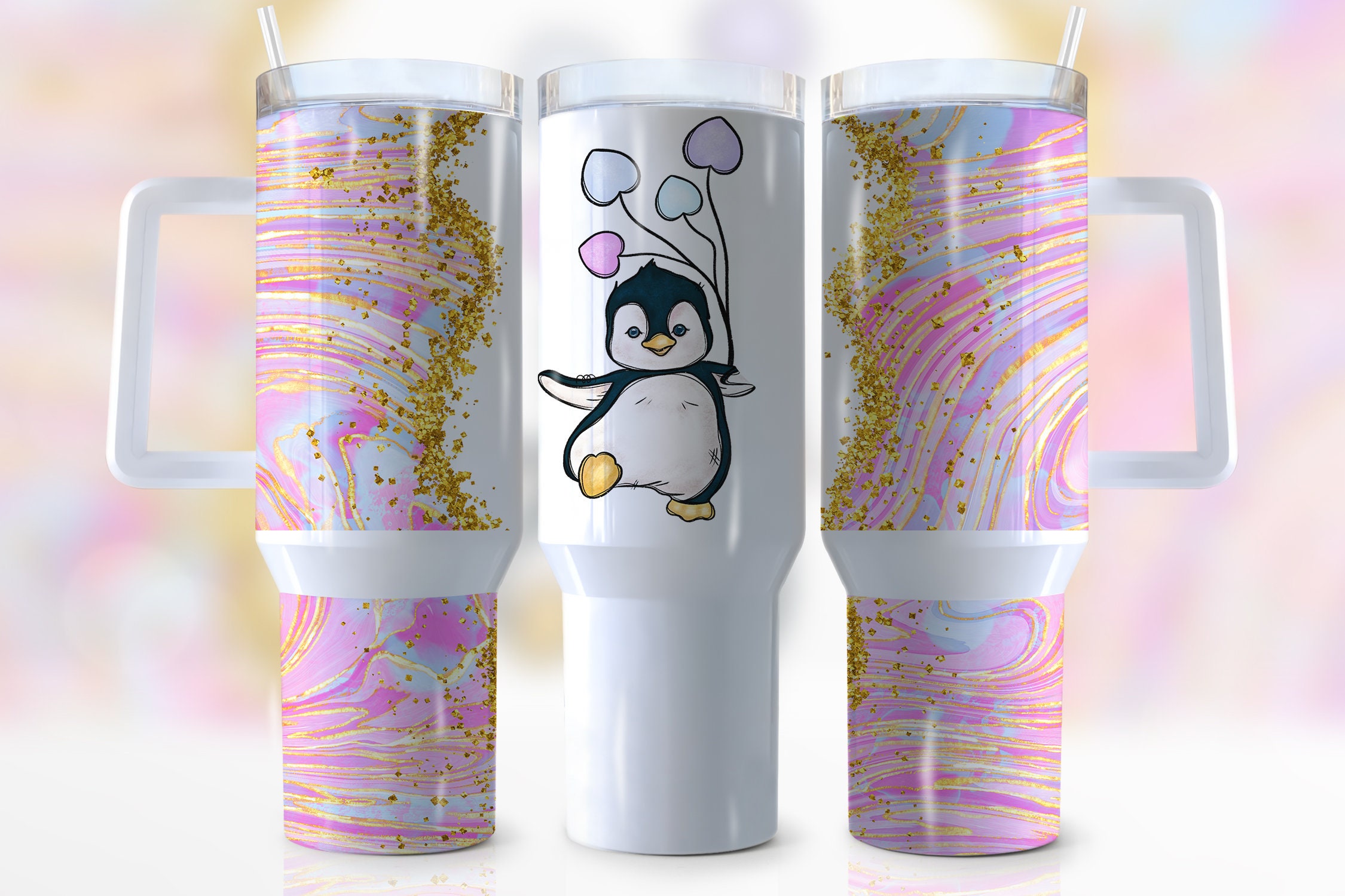 Little Penguin Custom Stanley Cup 40 oz 30 oz Tumbler With HandleTVC2301943
