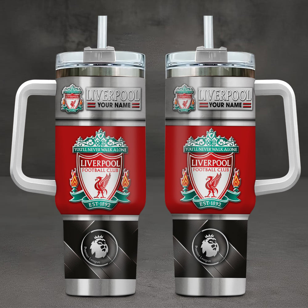 Liverpool F.C EPL Custom Stanley Cup 40 oz 30 oz Tumbler With HandleTVC230197