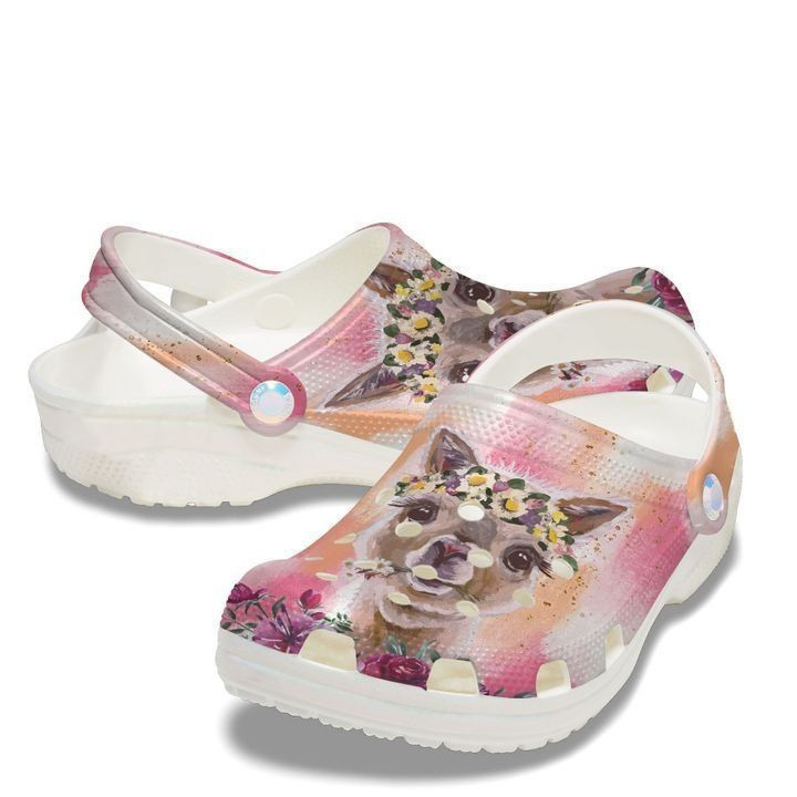 Llama Lovely Classic Clogs Shoes