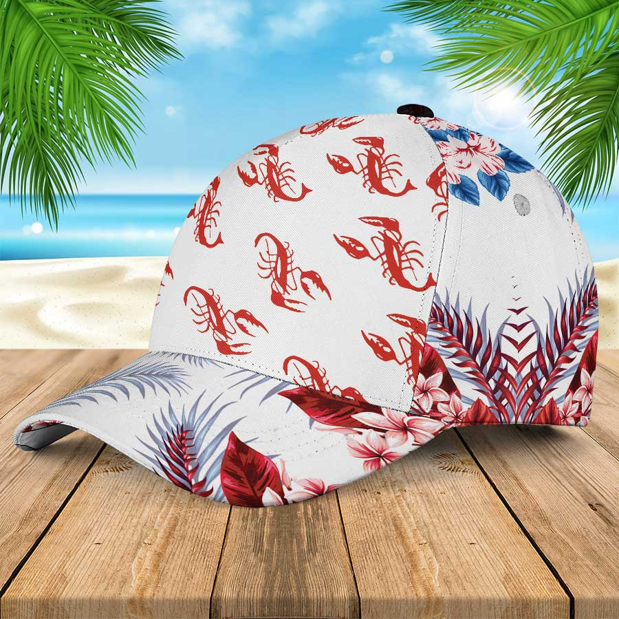 Lobster Kramer Seinfeld Hawaiian Summer Hats, Lobster 3D Baseball Cap for Men & Women Trucker Hats Custom Hats Gifts For Men & Women