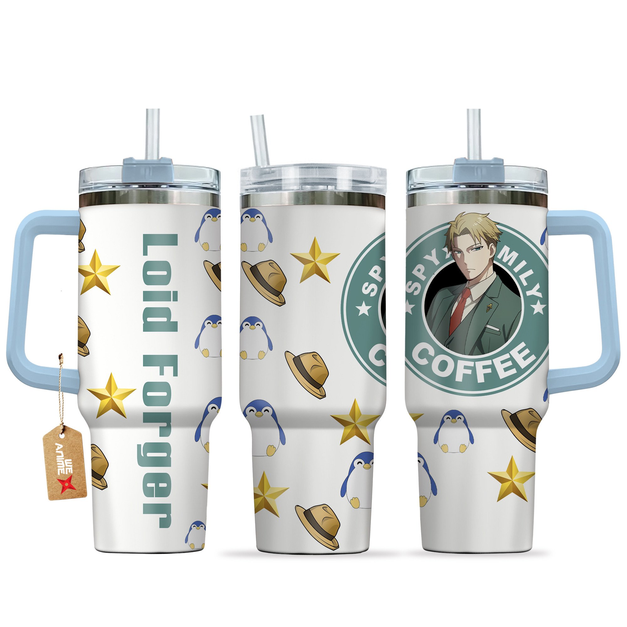 Loid Forger Spy x Family Anime Custom Stanley Cup 40 oz 30 oz Tumbler With HandleTVC2301162