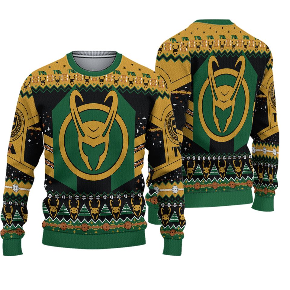 Loki Christmas Ugly Sweater