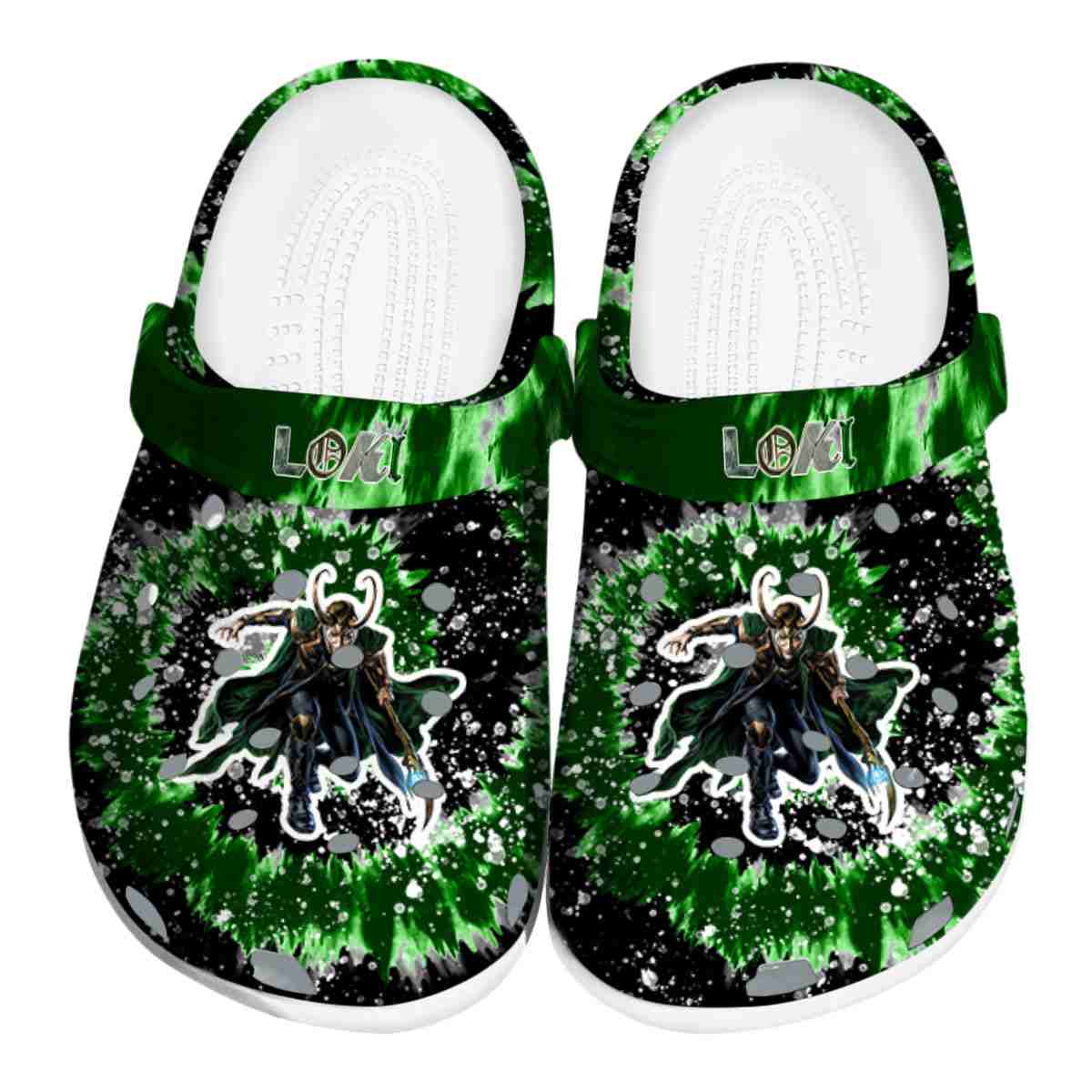 Loki TV Series Crocs Crocband Clogs Shoes Comfortable For Men Women and Kids