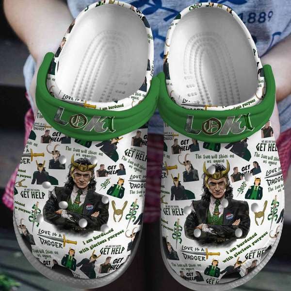 Loki TV Series Crocs Crocband Clogs Shoes Comfortable For Men Women and Kids