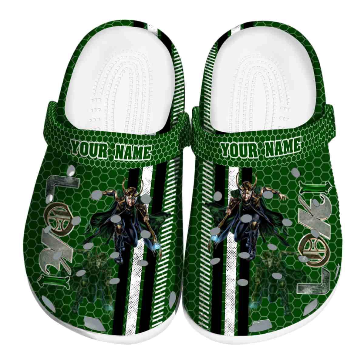 Loki TV Series Crocs Crocband Clogs Shoes Comfortable For Men Women and Kids
