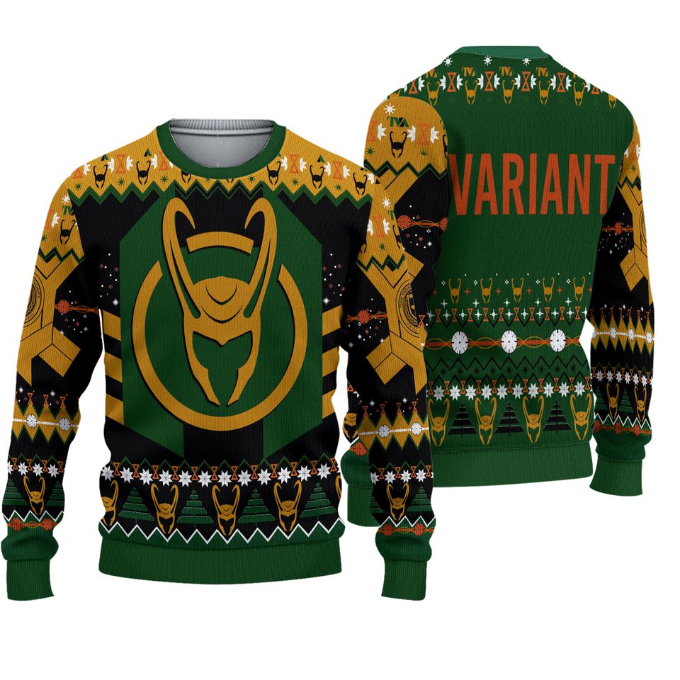 Loki's Ugly Christmas Sweater