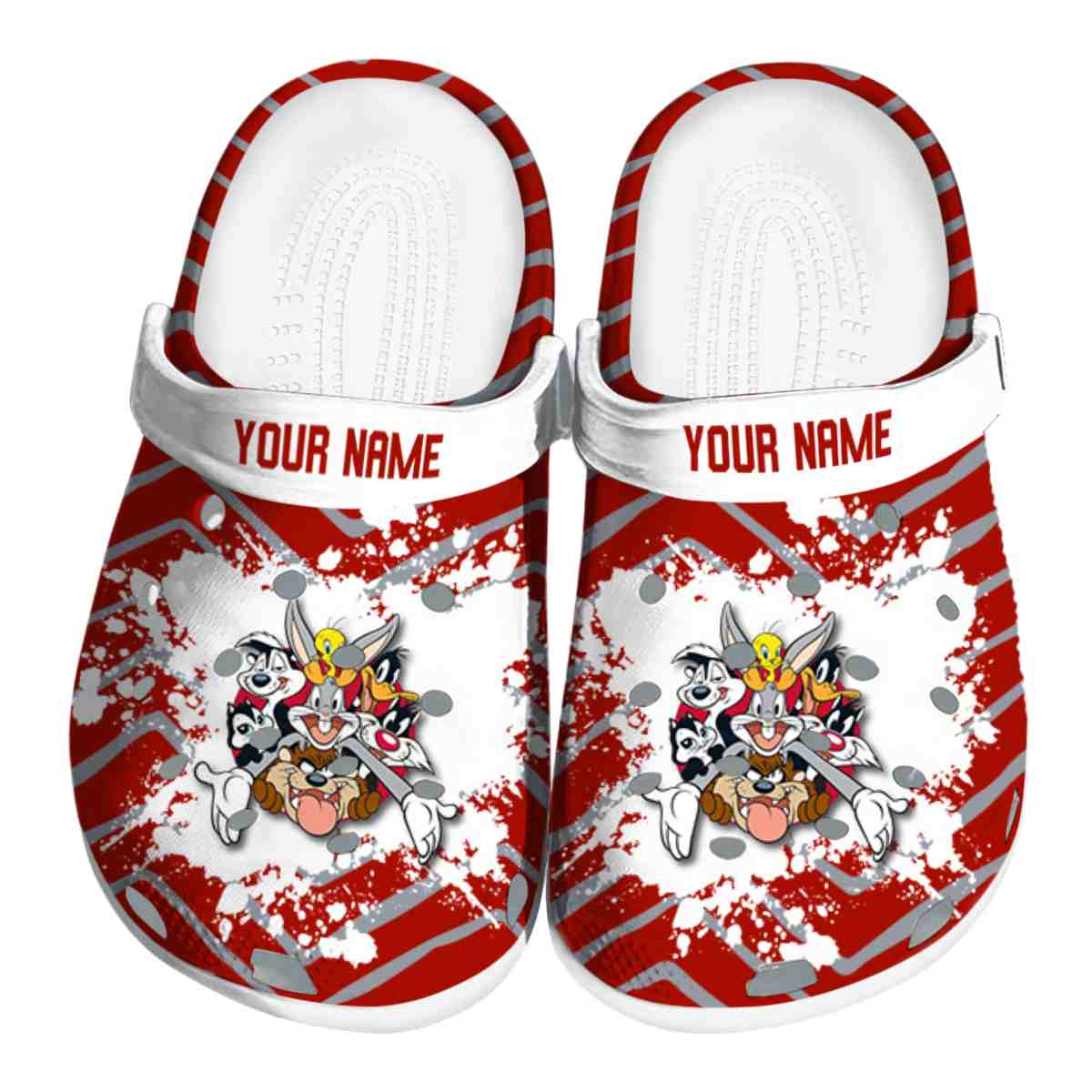 Looney Tunes Cartoon Crocs Crocband Clogs Shoes Comfortable For Men Women and Kids
