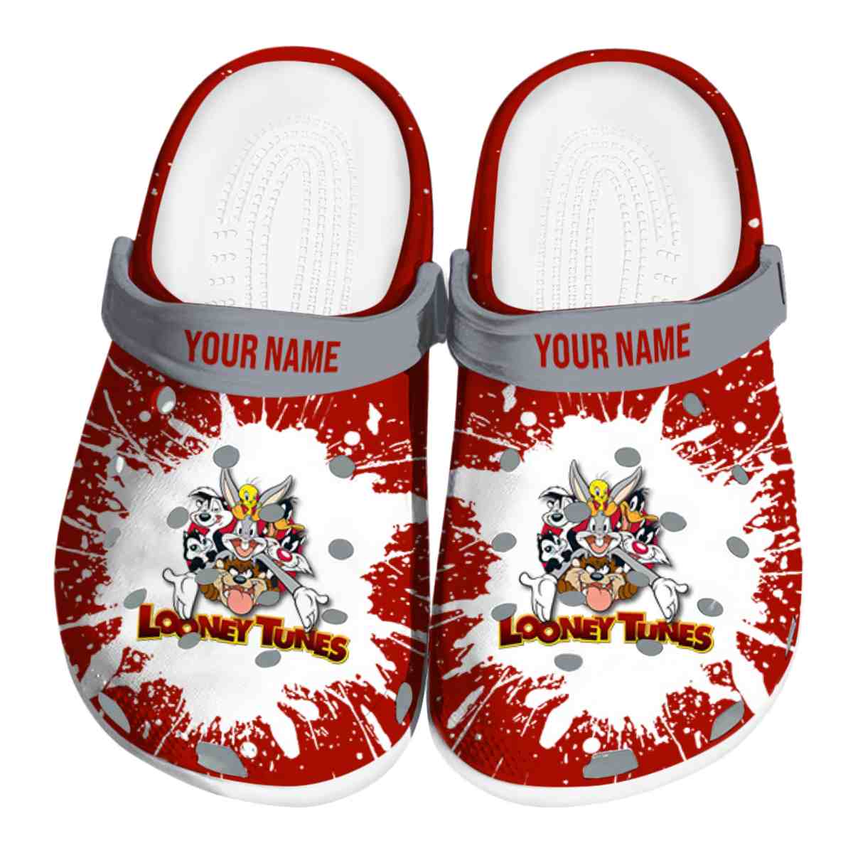 Looney Tunes Cartoon Crocs Crocband Clogs Shoes Comfortable For Men Women and Kids
