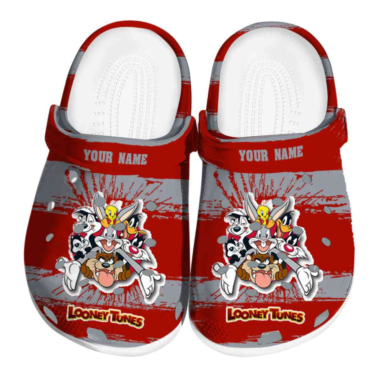 Looney Tunes Cartoon Crocs Crocband Clogs Shoes Comfortable For Men Women and Kids