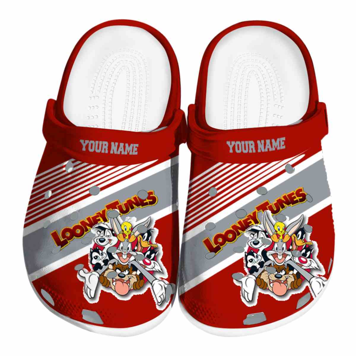 Looney Tunes Cartoon Crocs Crocband Clogs Shoes Comfortable For Men Women and Kids