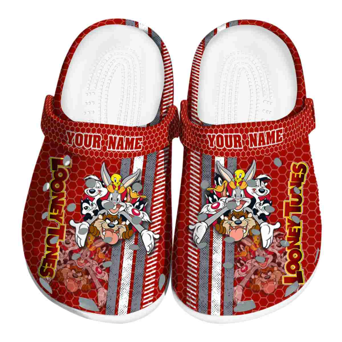 Looney Tunes Cartoon Crocs Crocband Clogs Shoes Comfortable For Men Women and Kids