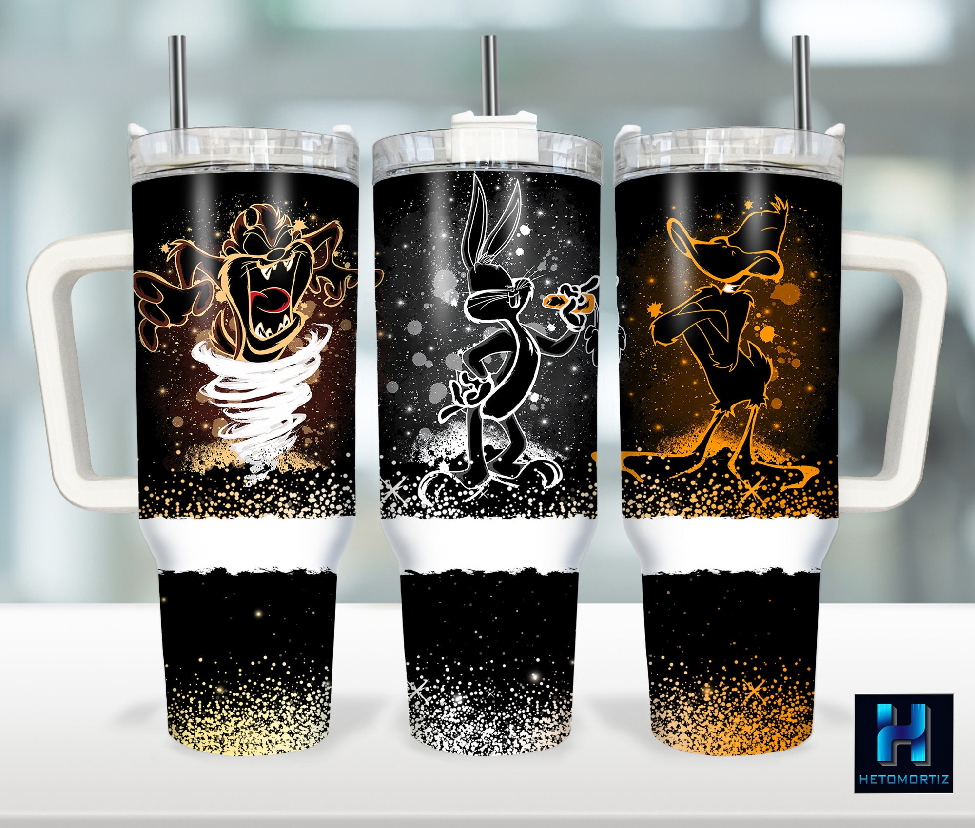 Looney Tunes Characters Cartoon Custom Stanley Cup 40 oz 30 oz Tumbler With HandleTVC2301967