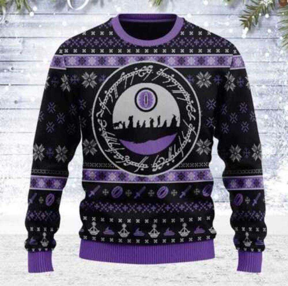Lord Of The Ring Ugly Christmas Sweatshirt Funny Movie Christmas