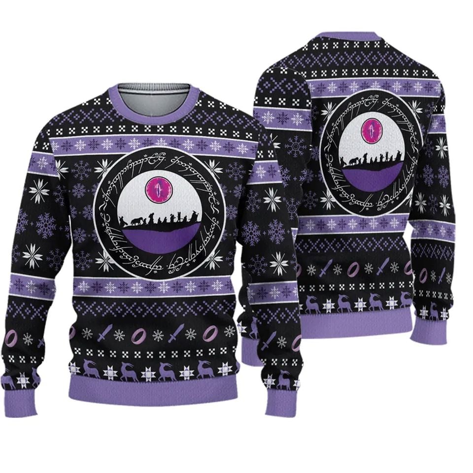 Lord of the Rings Christmas Ugly Sweater