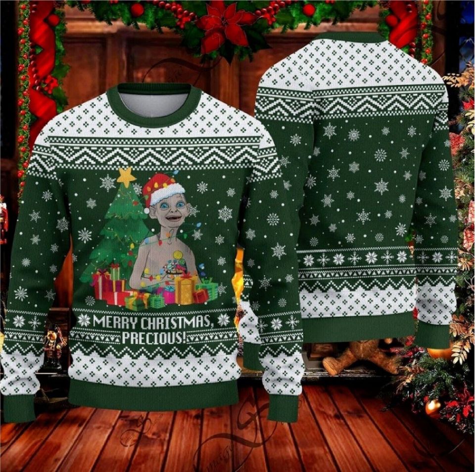 Lord of the Rings Christmas Ugly Sweater, Movie Ugly Sweater