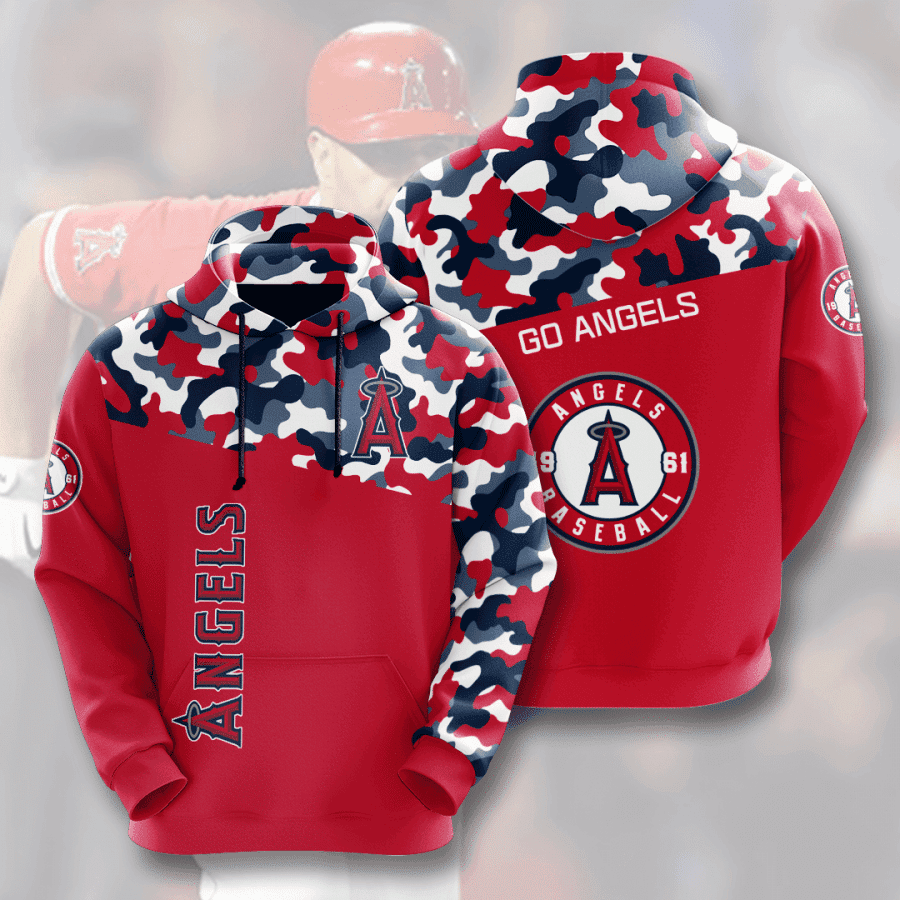 Los Angeles Angels 3D All Over Print Hoodie, Zip Hoodie