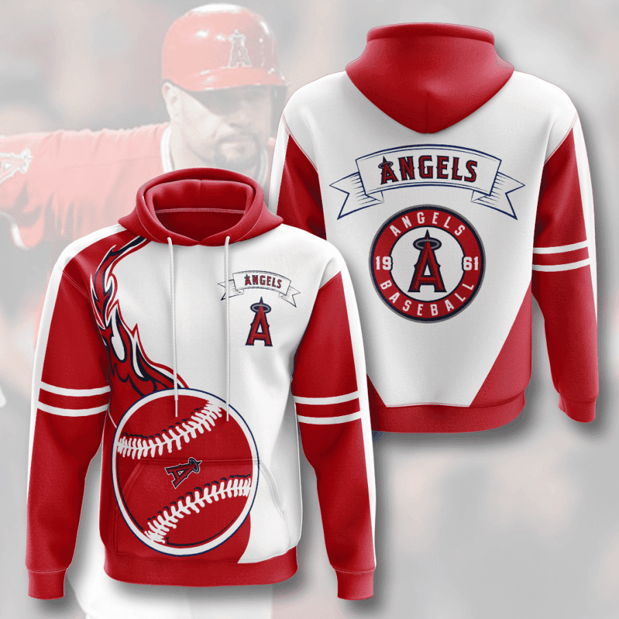 Los Angeles Angels 3D All Over Print Hoodie, Zip Hoodie