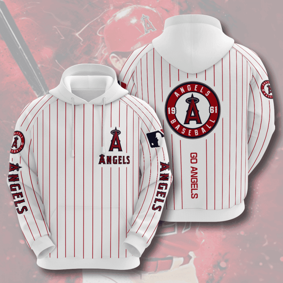 Los Angeles Angels 3D All Over Print Hoodie, Zip Hoodie