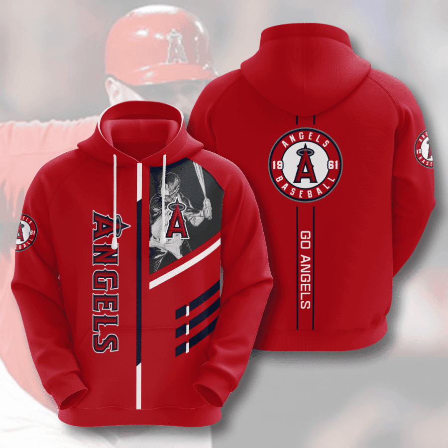 Los Angeles Angels 3D All Over Print Hoodie, Zip Hoodie