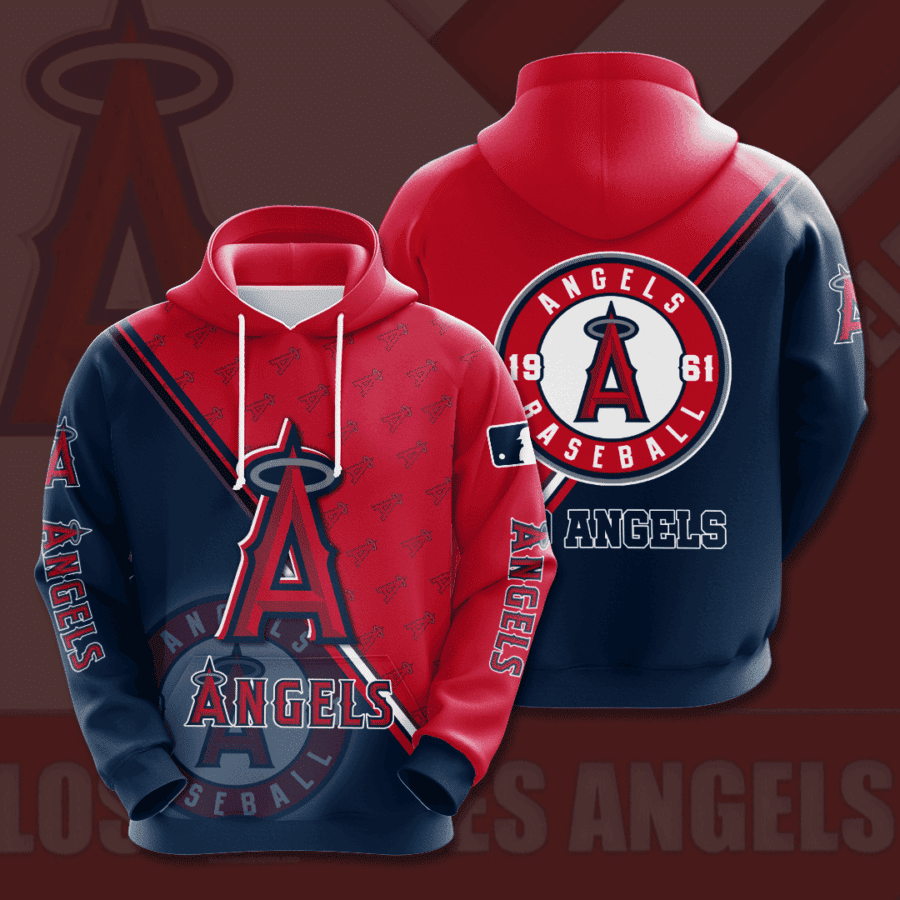 Los Angeles Angels 3D All Over Print Hoodie, Zip Hoodie