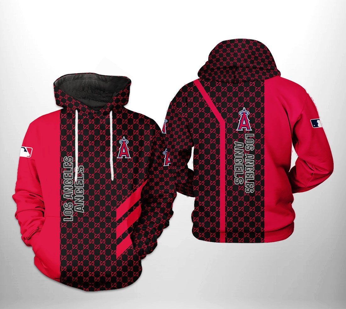 Los Angeles Angels MLB 3D All Over Print Hoodie, Zip Hoodie