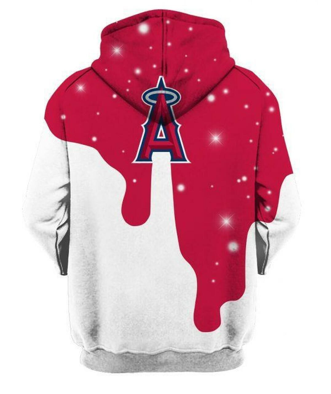 Los Angeles Angels Mlb Baseball 3D All Over Print Hoodie, Zip Hoodie