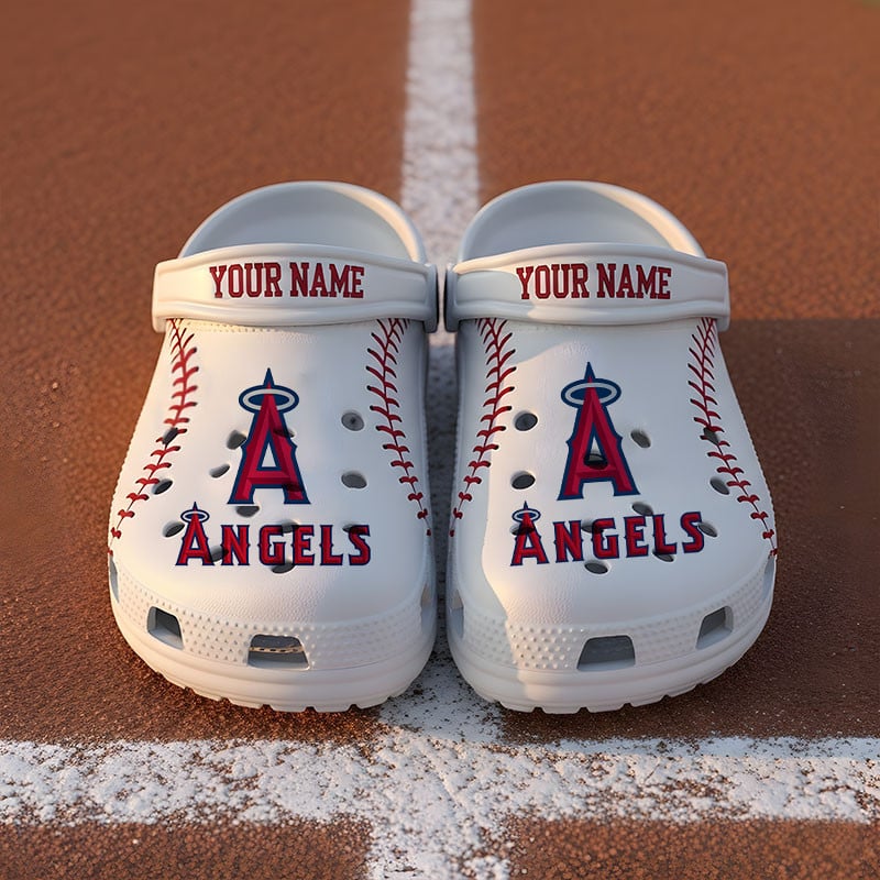Los Angeles Angels MLB Crocs Crocband Clogs Shoes Comfortable For Men Women and Kids