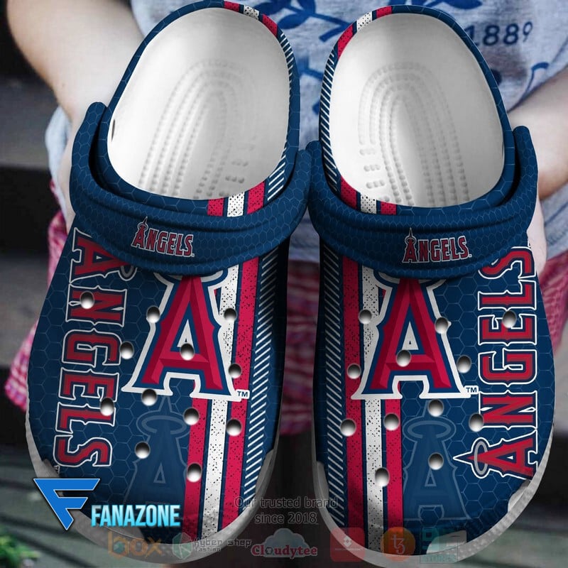 Los Angeles Angels MLB Sport Crocs Clogs Crocband Shoes Comfortable For Men Women and Kids