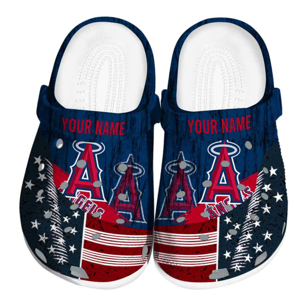 Los Angeles Angels MLB Sport Crocs Crocband Clogs Shoes Comfortable For Men Women and Kids