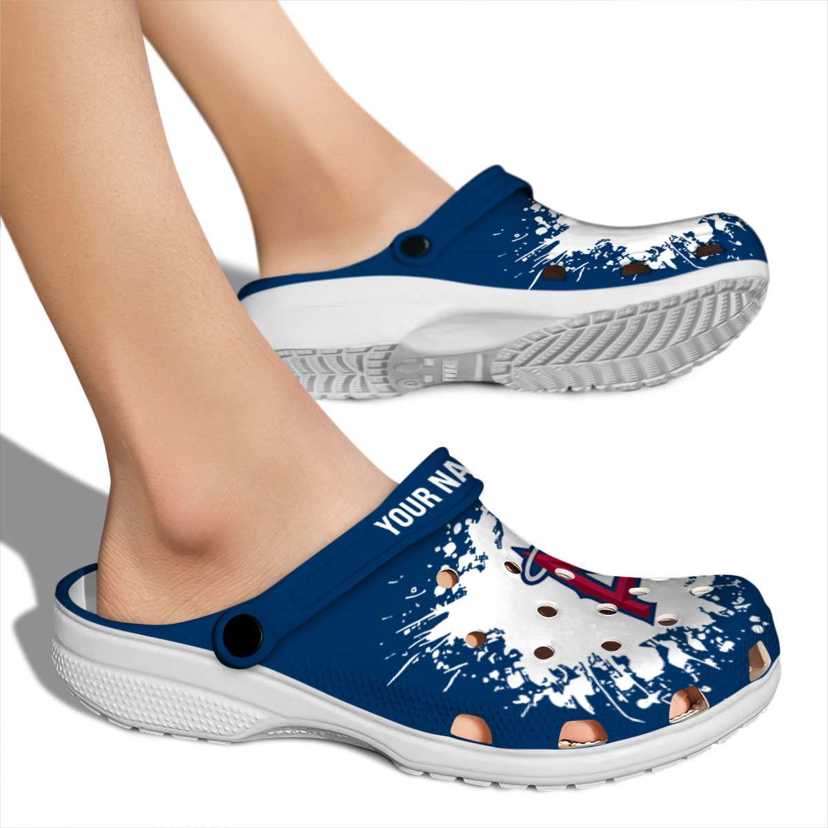 Los Angeles Angels MLB Sport Crocs Crocband Clogs Shoes Comfortable For Men Women and Kids - Image 2