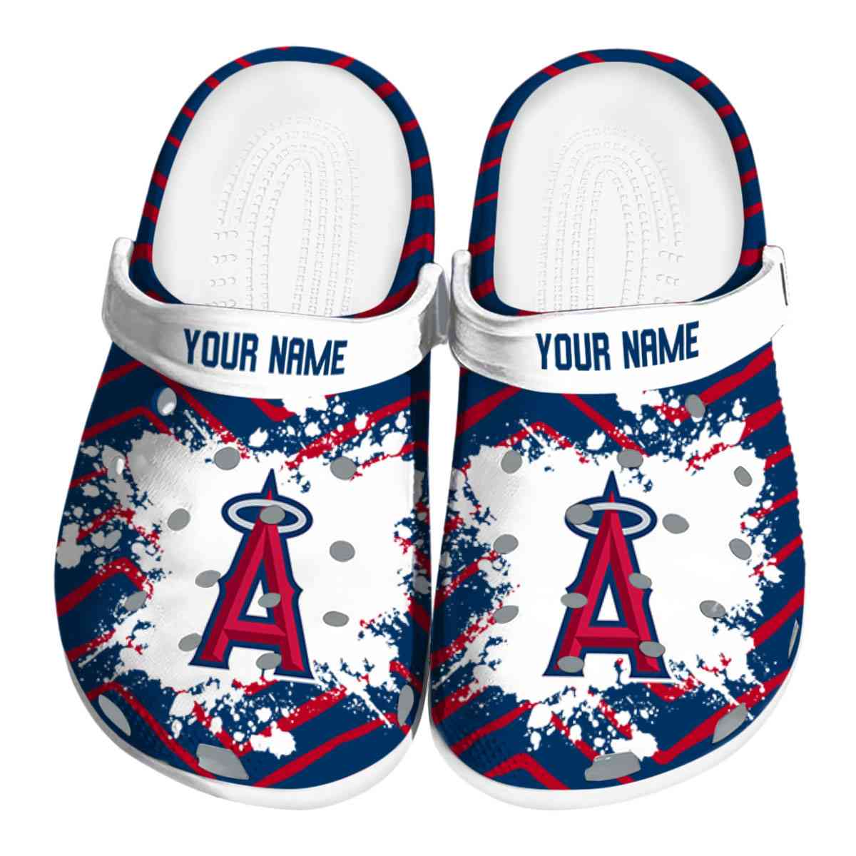 Los Angeles Angels MLB Sport Crocs Crocband Clogs Shoes Comfortable For Men Women and Kids