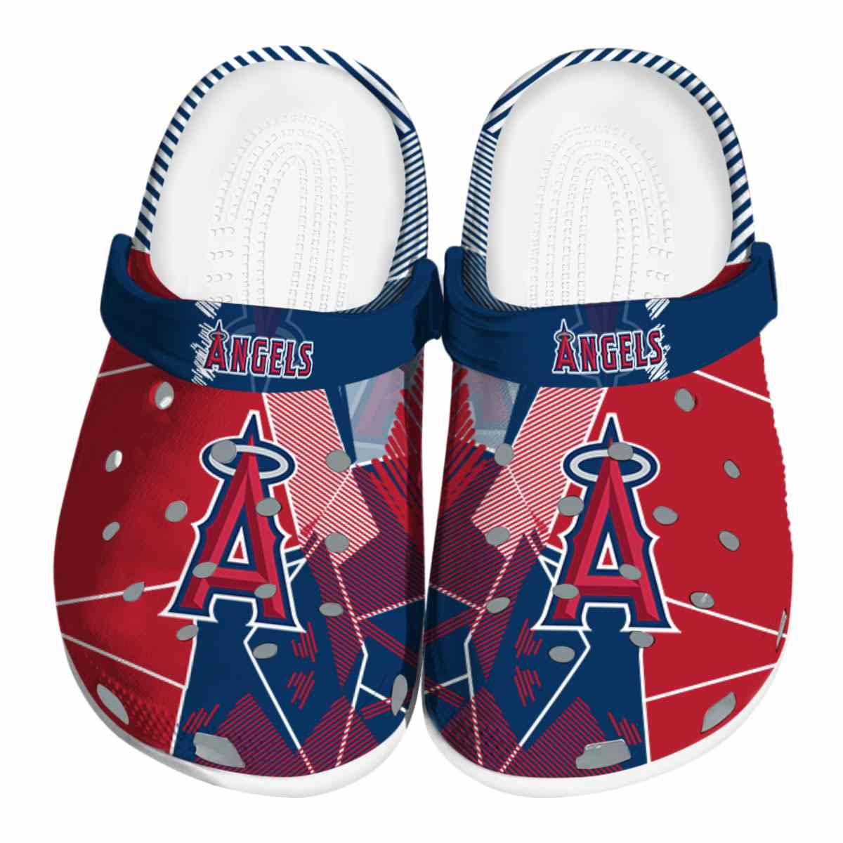 Los Angeles Angels MLB Sport Crocs Crocband Clogs Shoes Comfortable For Men Women and Kids