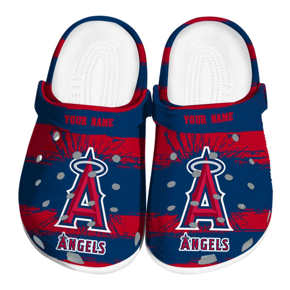 Los Angeles Angels MLB Sport Crocs Crocband Clogs Shoes Comfortable For Men Women and Kids