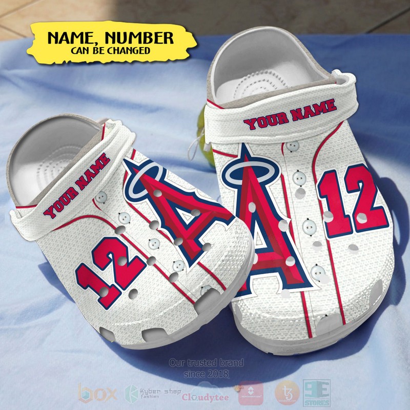 Los Angeles Angels MLB Sport Crocs Crocband Clogs Shoes Comfortable For Men Women and Kids