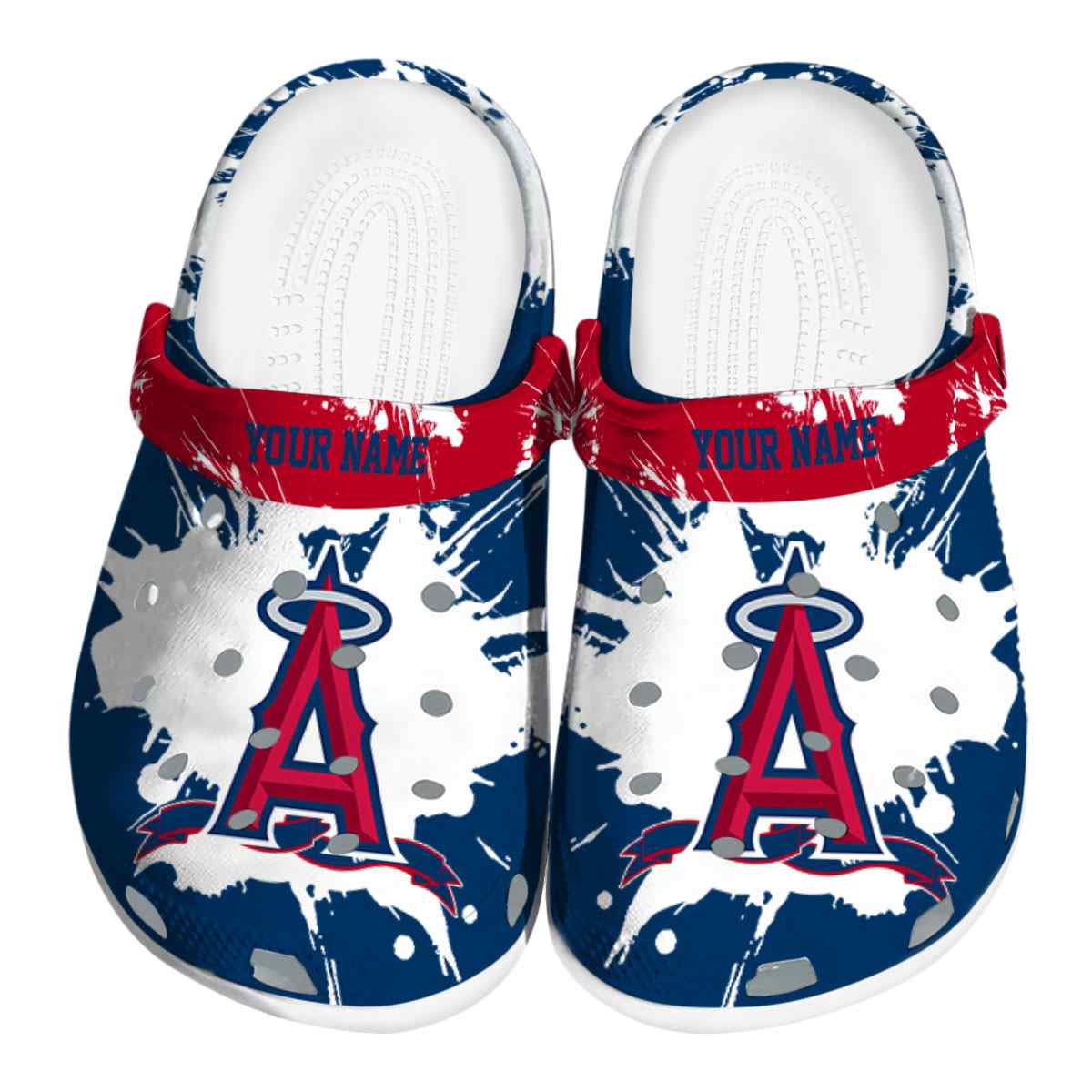 Los Angeles Angels MLB Sport Crocs Crocband Clogs Shoes Comfortable For Men Women and Kids