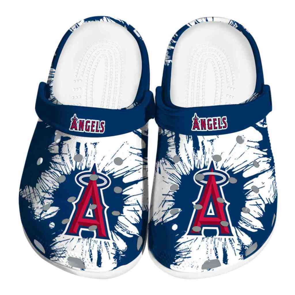Los Angeles Angels Splatter Graphics ClogTVC180132