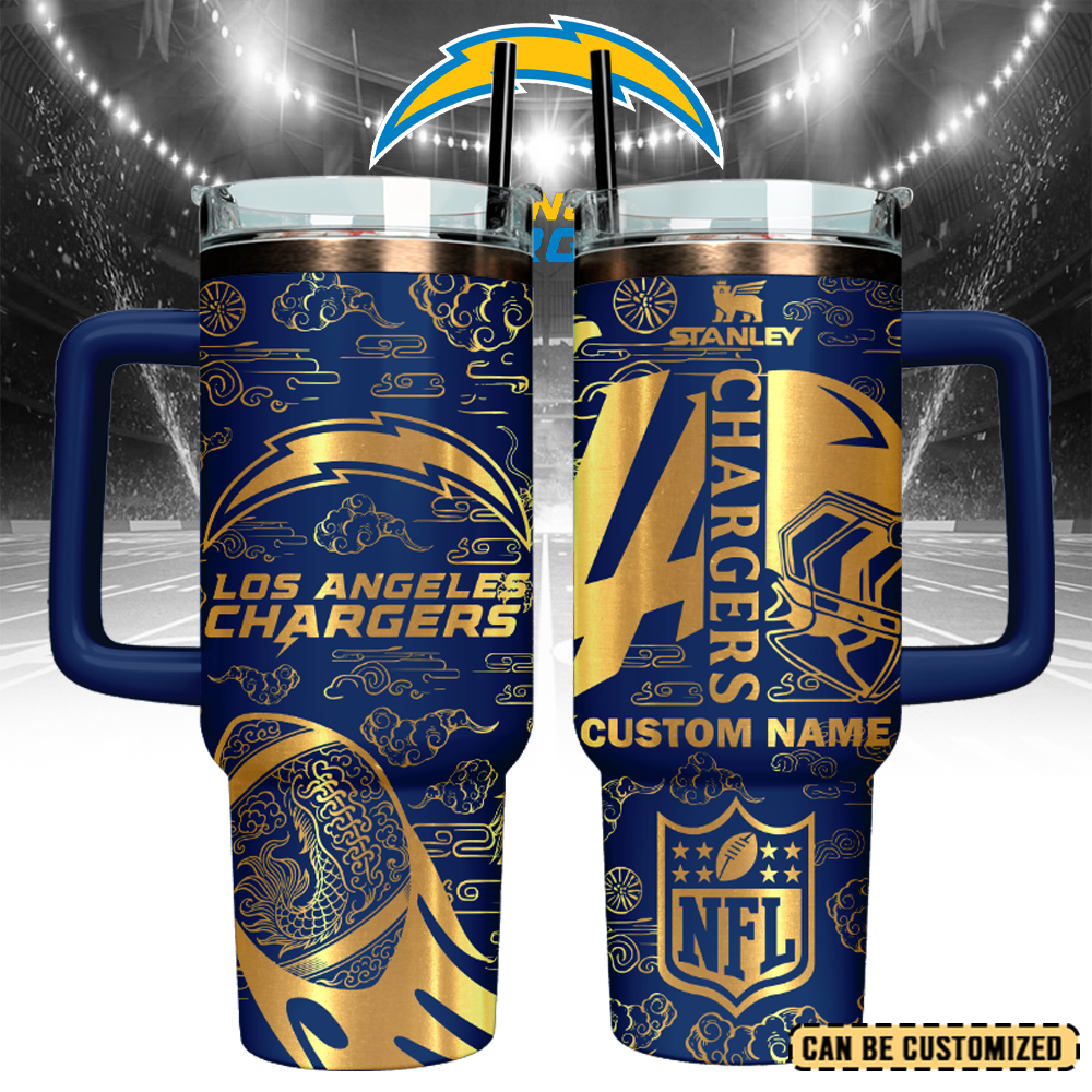 Los Angeles Chargers Custom Stanley Cup 40 oz 30 oz Tumbler With HandleTVC2301107