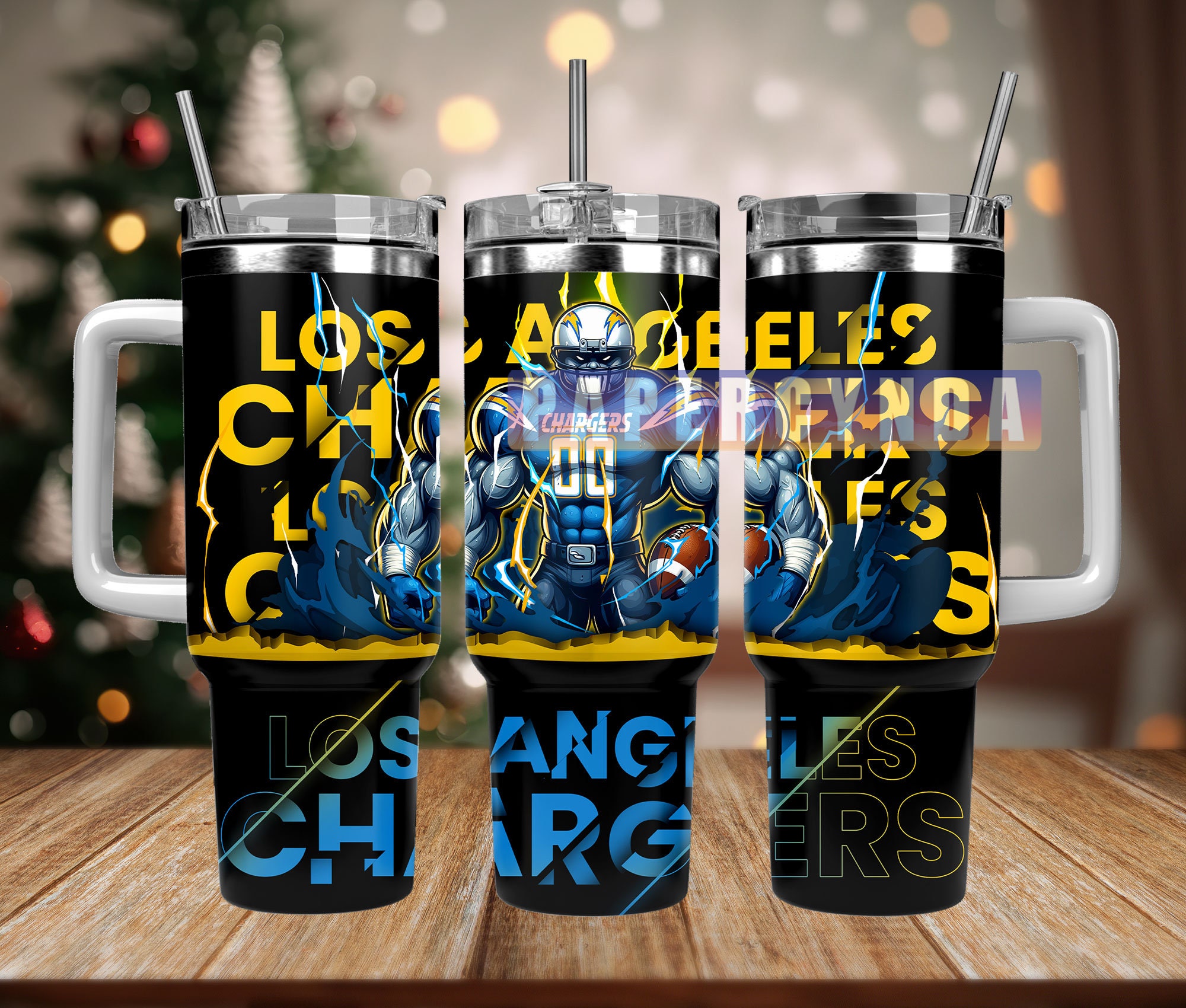 Los Angeles Chargers Custom Stanley Cup 40 oz 30 oz Tumbler With HandleTVC2301843